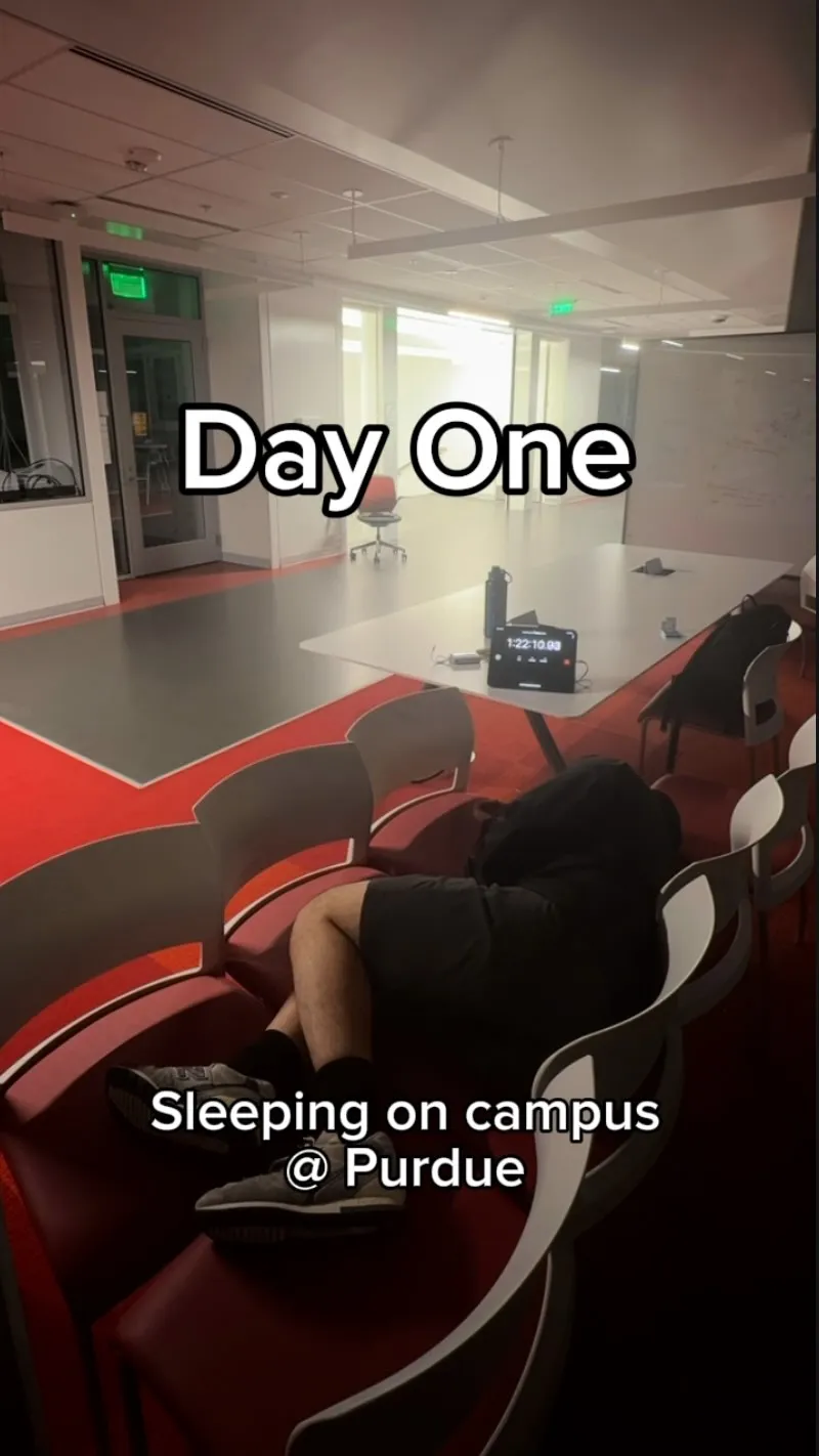 Sleeping On Campus At Purdue