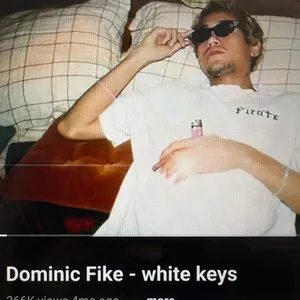 Dominic Fike White Keys