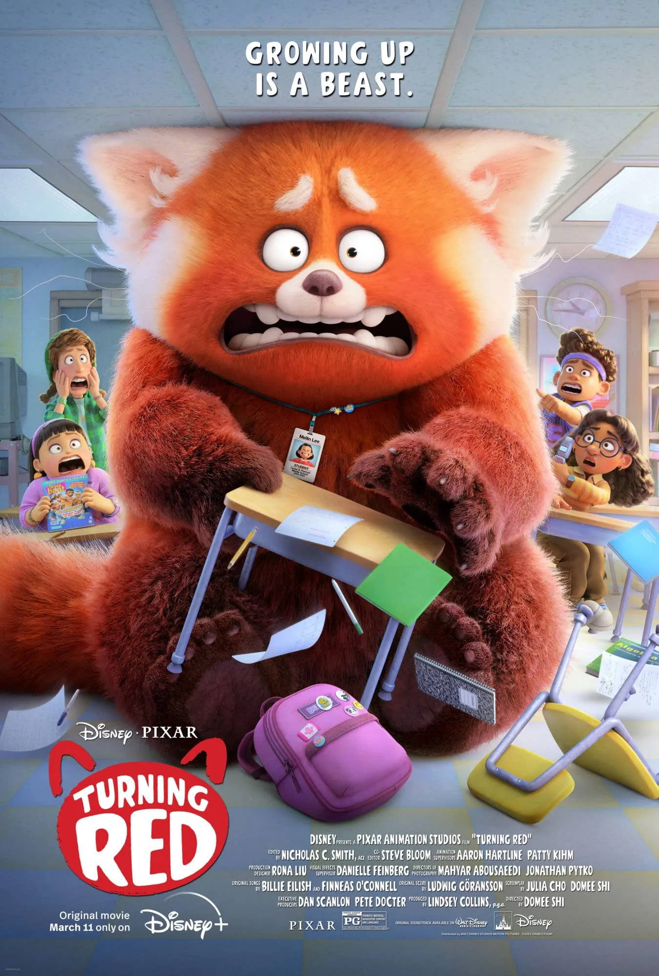 Pixar Turning Red