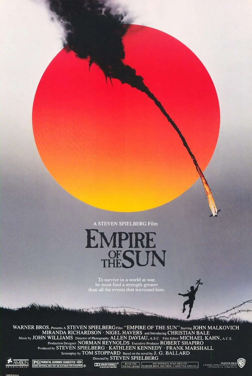 Steven Spielberg Empire Of The Sun