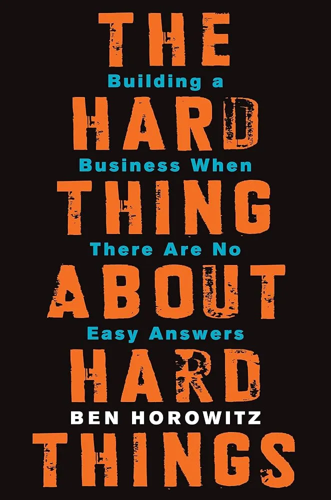 Hard Thing About Hard Things